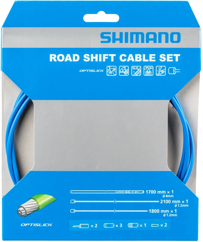 Shimano Set De Câbles De Vitesses Pour Vélos De Route OT-SP41 Optislick