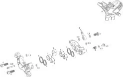SRAM Pièces Détachées Pour Étrier De Frein Guide RSC (B1) (2017)