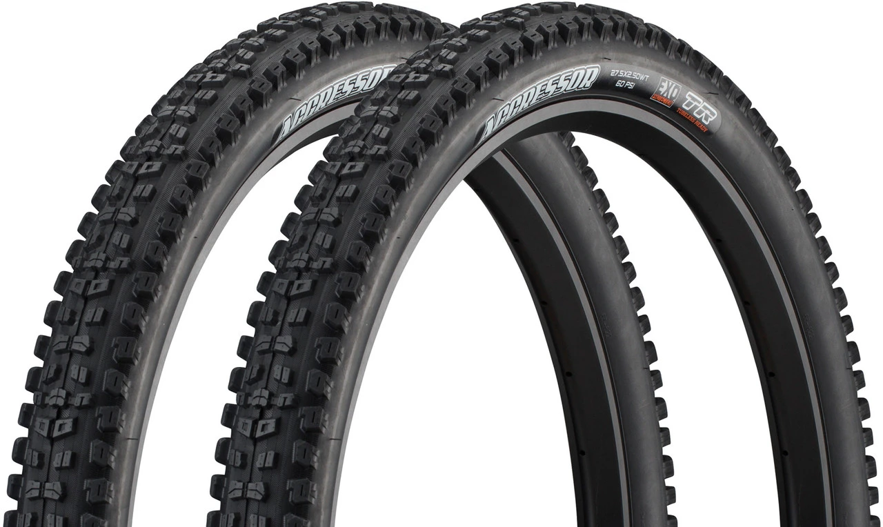 MAXXIS Set De 2 Pneus Souples Aggressor Dual EXO WT TR 27,5"