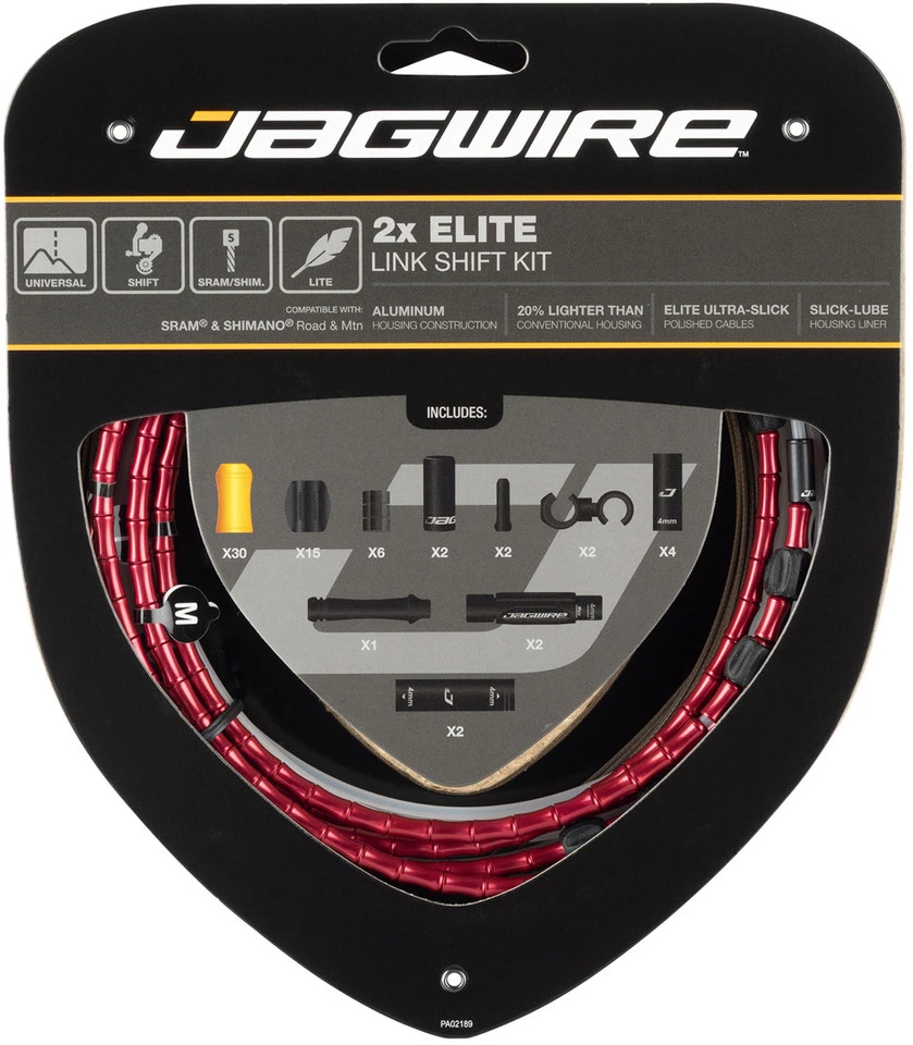JAGWIRE Set De Câble De Vitesse 2X Elite Link