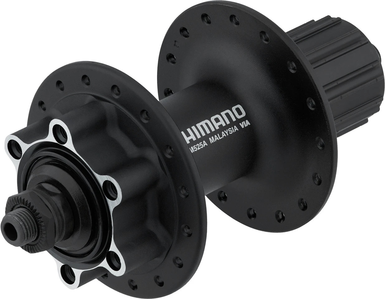 Shimano Moyeu Arrière FH-M525A Disc 6 Trous Pour Axe De Réglage Rapide – Image 2